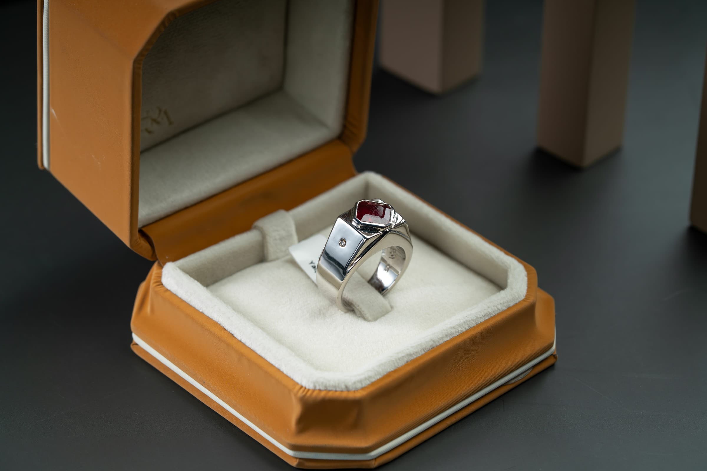 undefined - رجالي, ياقوت, خواتم رجالية