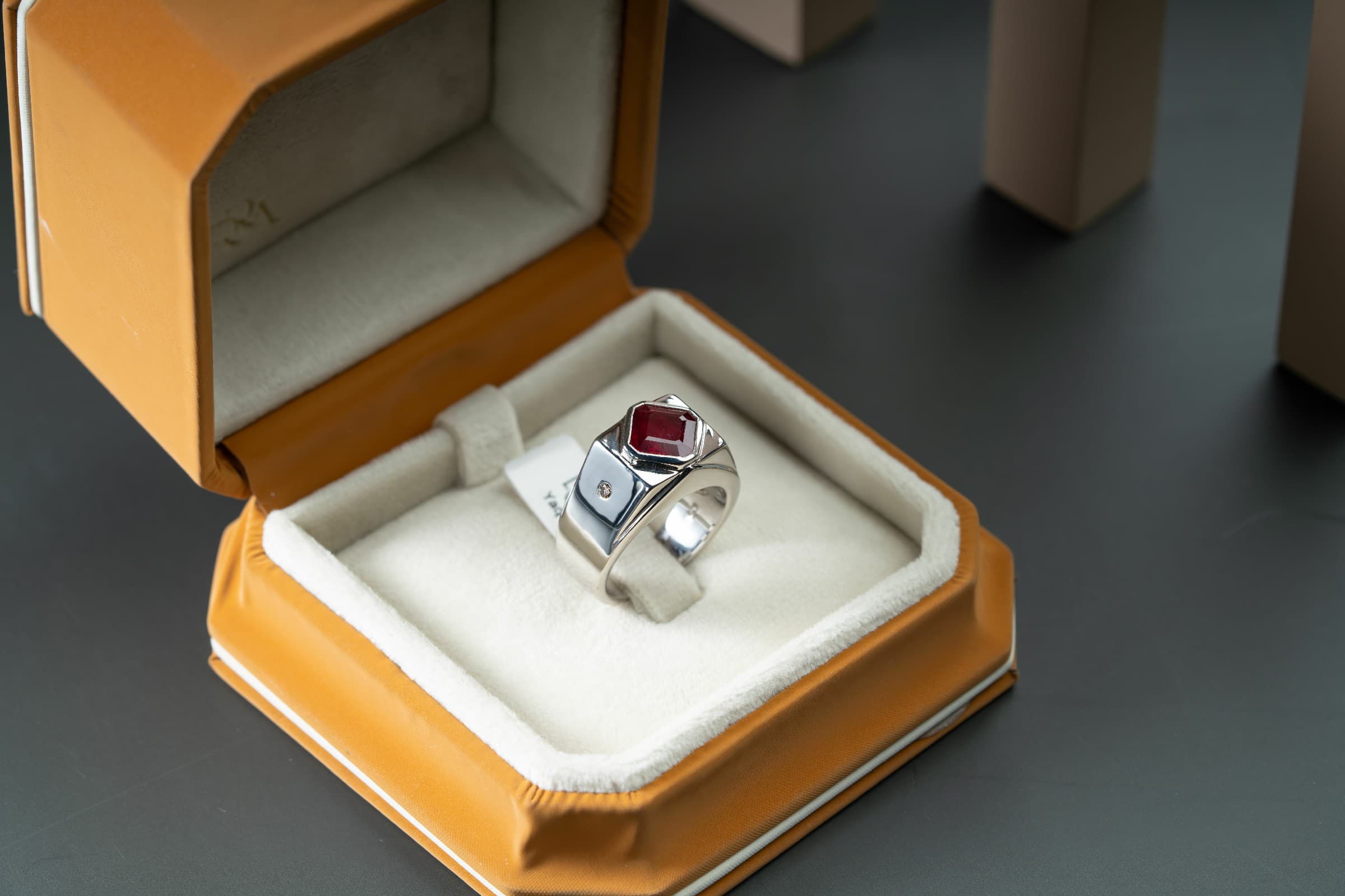 undefined - رجالي, ياقوت, خواتم رجالية